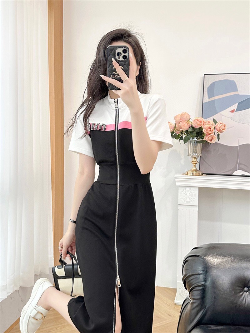 ĐẦM PHỐI SỌC KHÓA KÉO TRƯỚC D75
